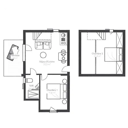 T3 Madiana, Climatise, Piscines, Resto, 5mn Plages *